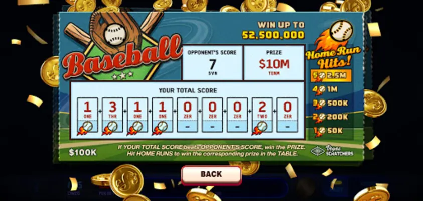 Vegas Scratchers android App screenshot 9