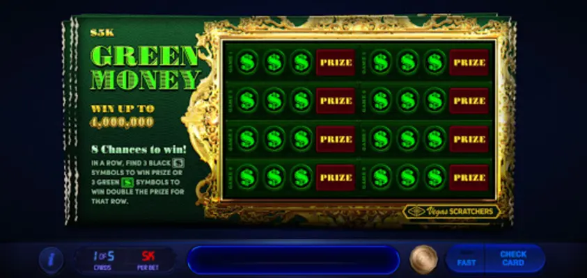 Vegas Scratchers android App screenshot 1